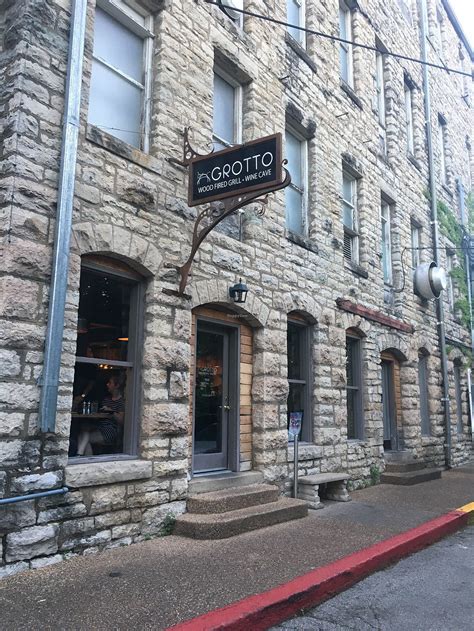 Grotto eureka springs - Nov 8, 2022 · Discover The Grotto Wood-Fire Grill in Eureka Springs, Arkansas: This restaurant serves wood-fired fare served in a natural cave with a live spring. 